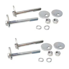 Pair Set 2 Front Upper Alignment Cam Bolt Kits Mevotech For S10 4WD Caster1.50&