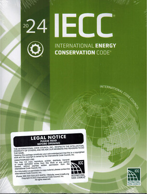 International Energy Conservation Code 2024 (Brand New Paperback by ICC)