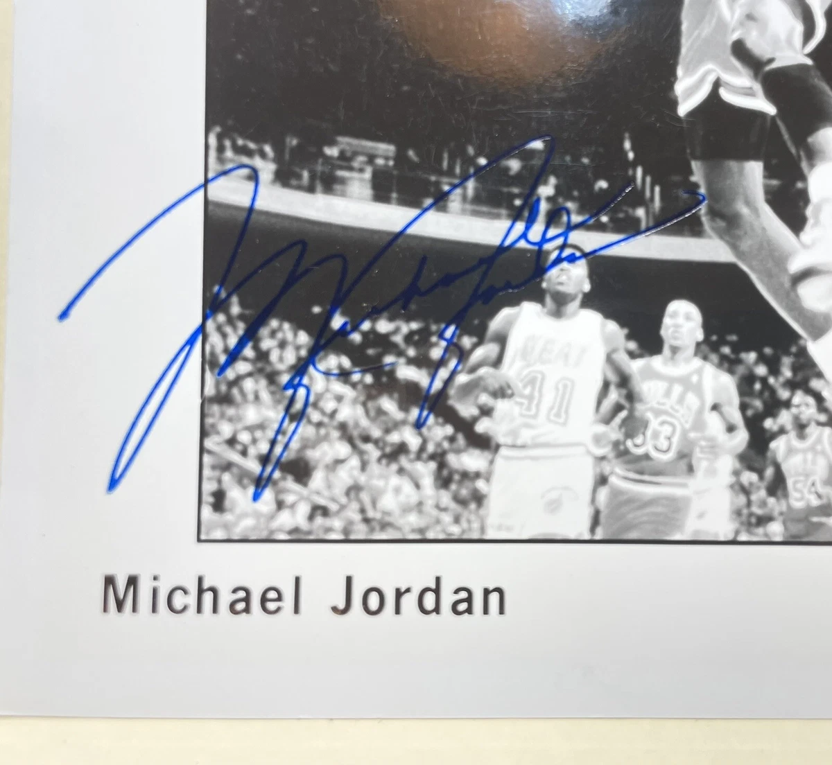 Michael Jordan facsimile signed ProServ 8x10 photo