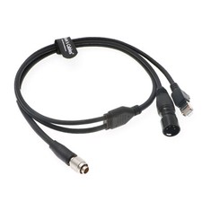 Cable de alta flexibilidad Hirose de 8 pines macho a RJ45 y XLR 4 pines Power Cat6 para Sony RCP