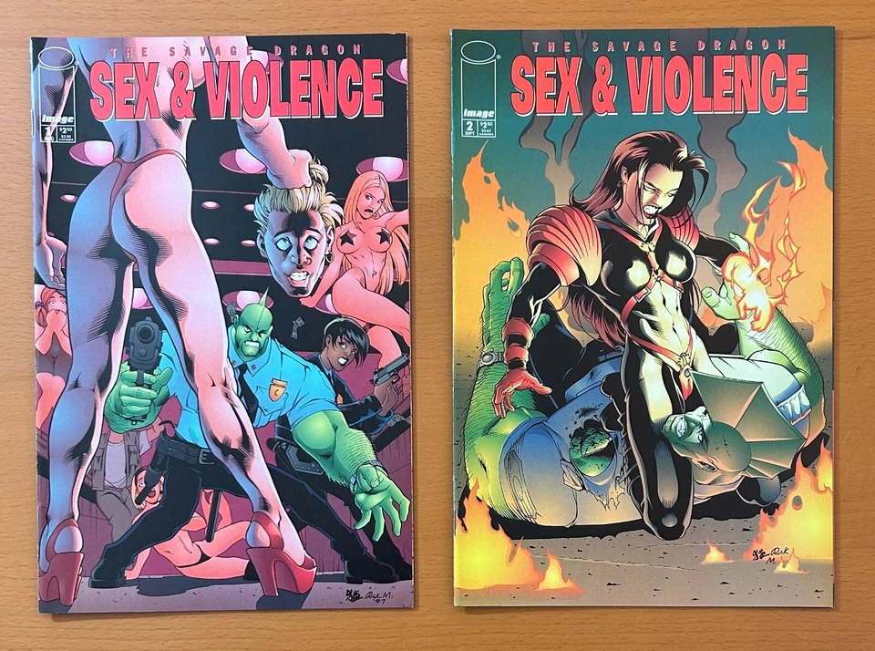 Savage Dragon HUGE JOB LOT 4 x mini series + one shot (image 1992) 12 x comics - Image 3 of 4