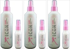  ICON Cure Replenishing Spray Treatment 8.5oz & Free Cure Treatment 2oz (3 Set)