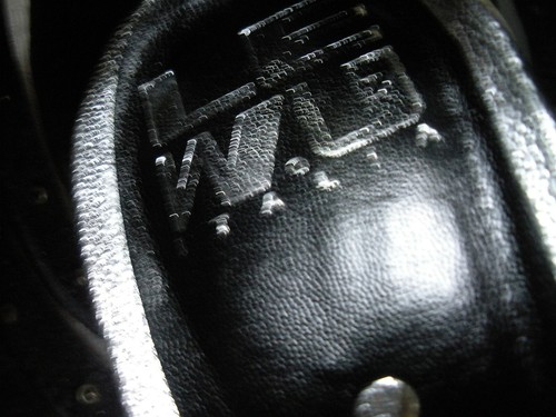 Ravencore $485 LEWU ITALIA Black Leather Caged Ankle Strap Shoes ITALY 37 US 7M - Picture 7 of 7