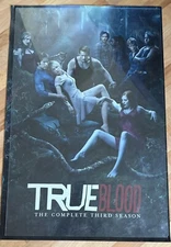 True Blood Season 3 Promotional Only Poster 2-Sided HBO (2008)  VILF RARE!