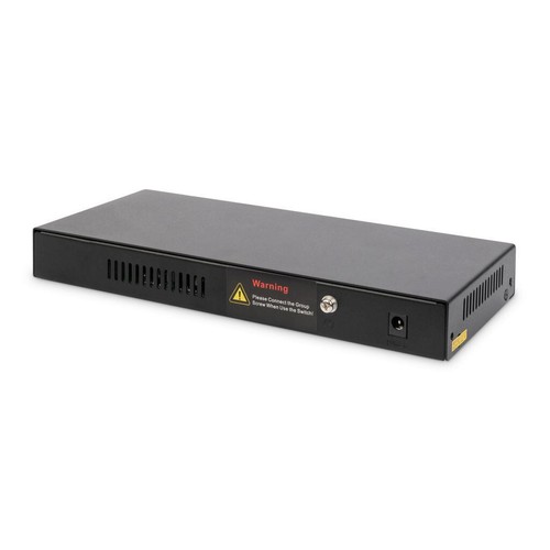 Digitus 8-Port Gigabit PoE Desktop Netzwerk Switch maximal 135W - Bild 2 von 3