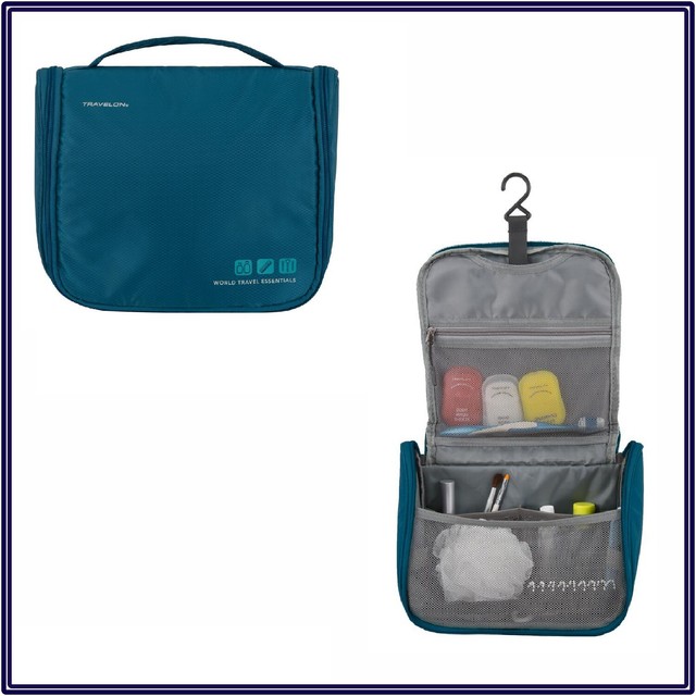 NWT Travelon Hanging Toiletry Kit Unisex Travel Weekender Cosmetic