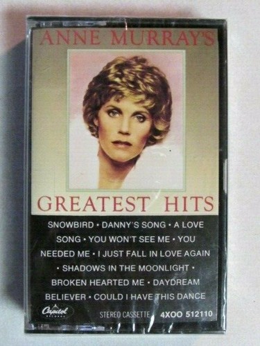 ANNE MURRAY GREATEST HITS COLUMBIA HOUSE/CAPITOL RECORDS-EMI CANADA CASSETTE NEW - 第 1/7 張圖片