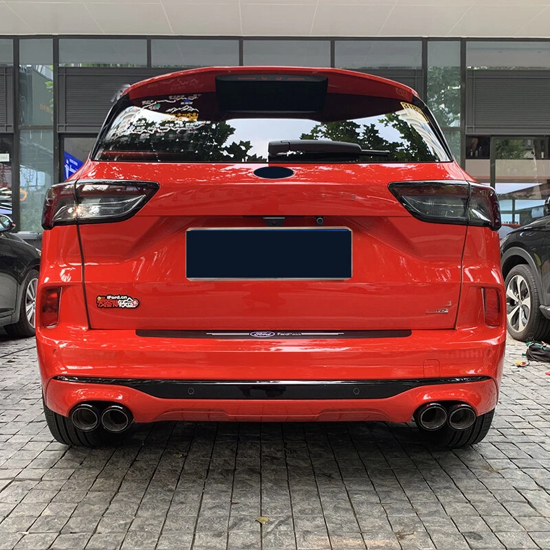 Carbonio Scarico Gemellato Punta Pipa Posteriore Marmitta Per Ford Kuga III MK3 - Imagen 2 de 4