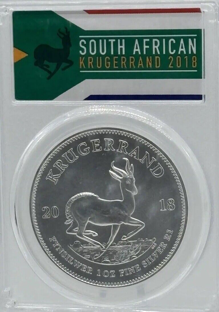2018 South Africa 1 Rand First Strike - PCGS MS70 #563