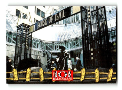 1996 SkyBox 101 Dalmatians Collectible Trading Card #2 Cruella Spots a New Desig