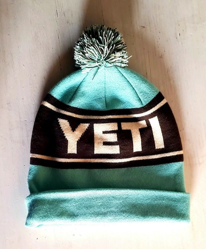 Yeti Retro Pom Pom Beanie Winter Hat 