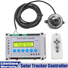 Pannello Solare Tracciamento LCD Doppio Asse Regolatore Tracker Solare Fai da Te Kit Pista Solare