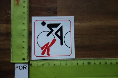 Alter Aufkleber Radsport Fahrrad BMX BTX Bike Piktogramm Kellogg's Goldi