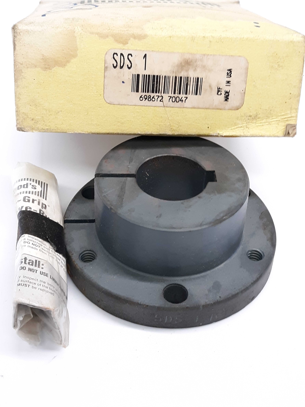 Woods SDS 1 Tapered SureGrip Bushing Bore 1" eBay