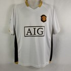 Manchester United Soccer Jersey FC Football Club AIG SS Shirt Mens 2XL