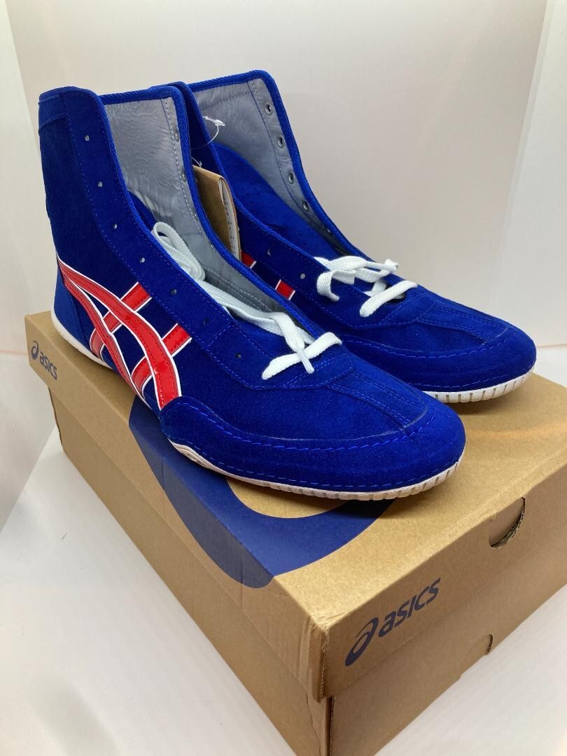 Asics Wrestling Shoes EX-EO special order 1083A001 blue x red