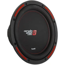 CERWIN VEGA 1200W 12" Single 4-Ohm HED Series Car Audio Subwoofer | H7124S