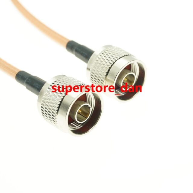 N male to N type male plug connector RG142 RG-142 M17/60 Coax Coaxial lot Cable N male to N type male plug connector RG142 RG-142 M17/60 Coax Coaxial lot Cable
