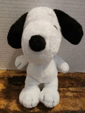 Snoopy Plush,Peanuts Worldwide LLC  2015,Black,White,Dog,Stuffed Animal Toy