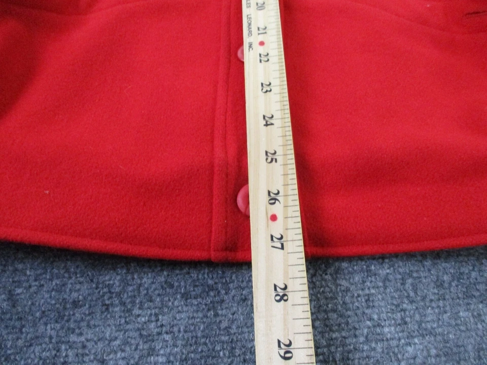 Vintage Woolrich Jacket Women L 80s Snowflake Wool Barn Coat Work Outdoor Heavy - Image 4 of 4