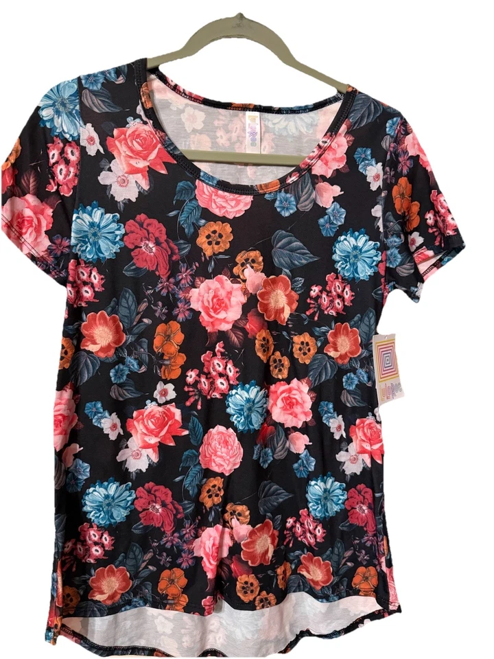 Lote - 6 Camisetas LulaRoe Clásicas XS ARTÍCULOS EXTRA INCLUIDOS Floral, Cachemira, Pixel Foto 4 de 4