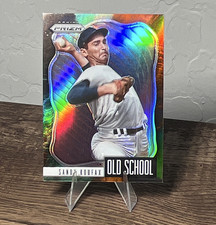 Panini Prizm Old School Insert Sandy Koufax OS-7 Los Angeles Dodgers Card