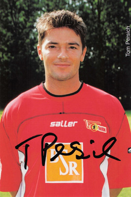 Tom Persich Autogramm Original Autogrammkarte Union Berlin FCU Saison 2002/2003
