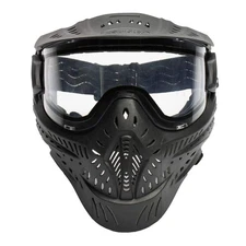Black Anti Fog Sports Goggle System with Quick Change Lens for Paintball Safety