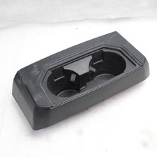 OXILAM Front Center Cup Holder Insert For 2015–2017 Ford F-150 (XL/XLT/Lariat, 20% Seat) – OEM Rubber Replacement