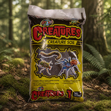 Zoo Med Creature Soil 1 Qt Natural Substrate for Spider Insect Terrarium