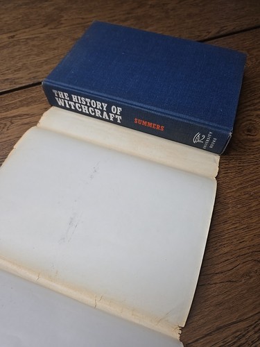 The History of Witchcraft Montague Summers HC w/DJ University Books Occult 1956 - Picture 15 of 15