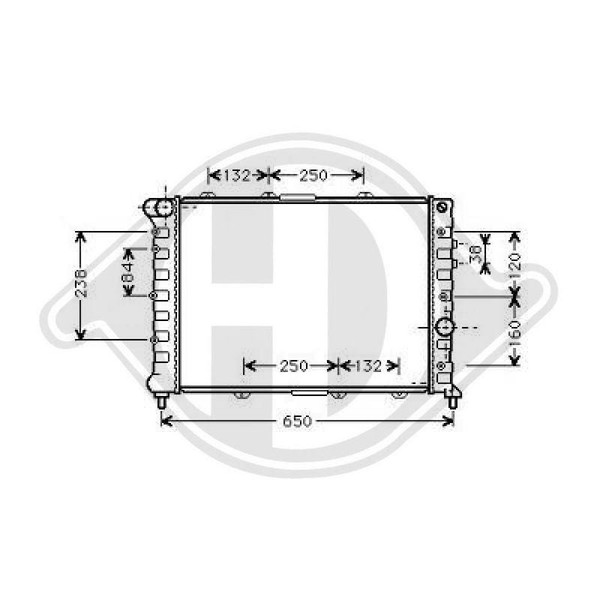 KüHler MotorküHlung Diederichs DCM1347 Diederichs Climate FüR Alfa Romeo-image