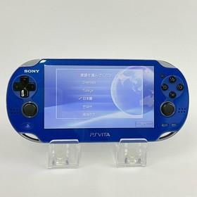 PS Vita PCH-1000 Sapphire Blue Console Only S Rank Sony PlayStation 1Day Ship 45