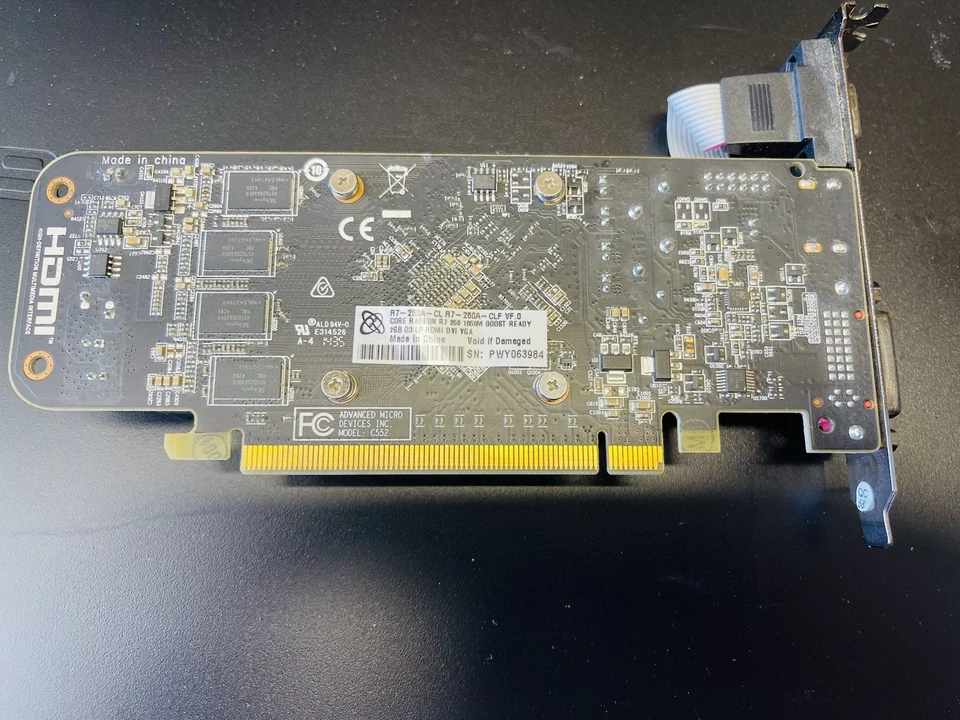 XFX Video Card - Radeon R7 240 780M BOOST READY - 2GB, VGA+DVI+HDMI R7-240A-CLF - Image 4 of 4