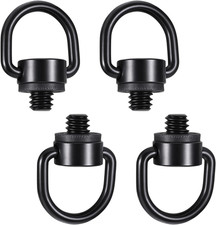 4Pcs Stainless Steel D Ring Screw, Camera D Ring Screws Hinged Holder,1/4"-20 Th