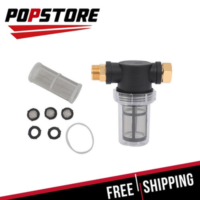 #ad For Pressure Washer Garden Hose Inlet Inline Sediment Water Filter $10.55