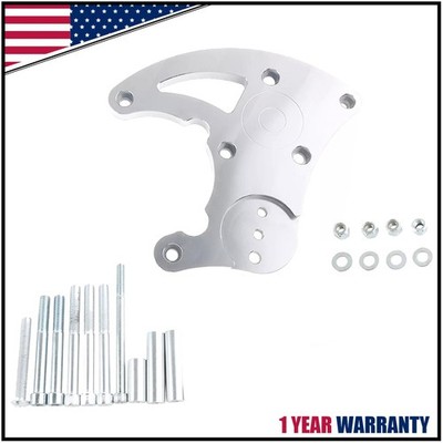 New Silver High Mount A/C Bracket LS R4 Fit LS1 LS2 LS3 LS6 Vortec Truck LQ AC
