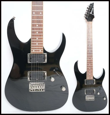 Ibanez RG321MH Black Mahogany Body E-Gitarre 2006 Hardtail 24 Bünde - Bild 1 von 4