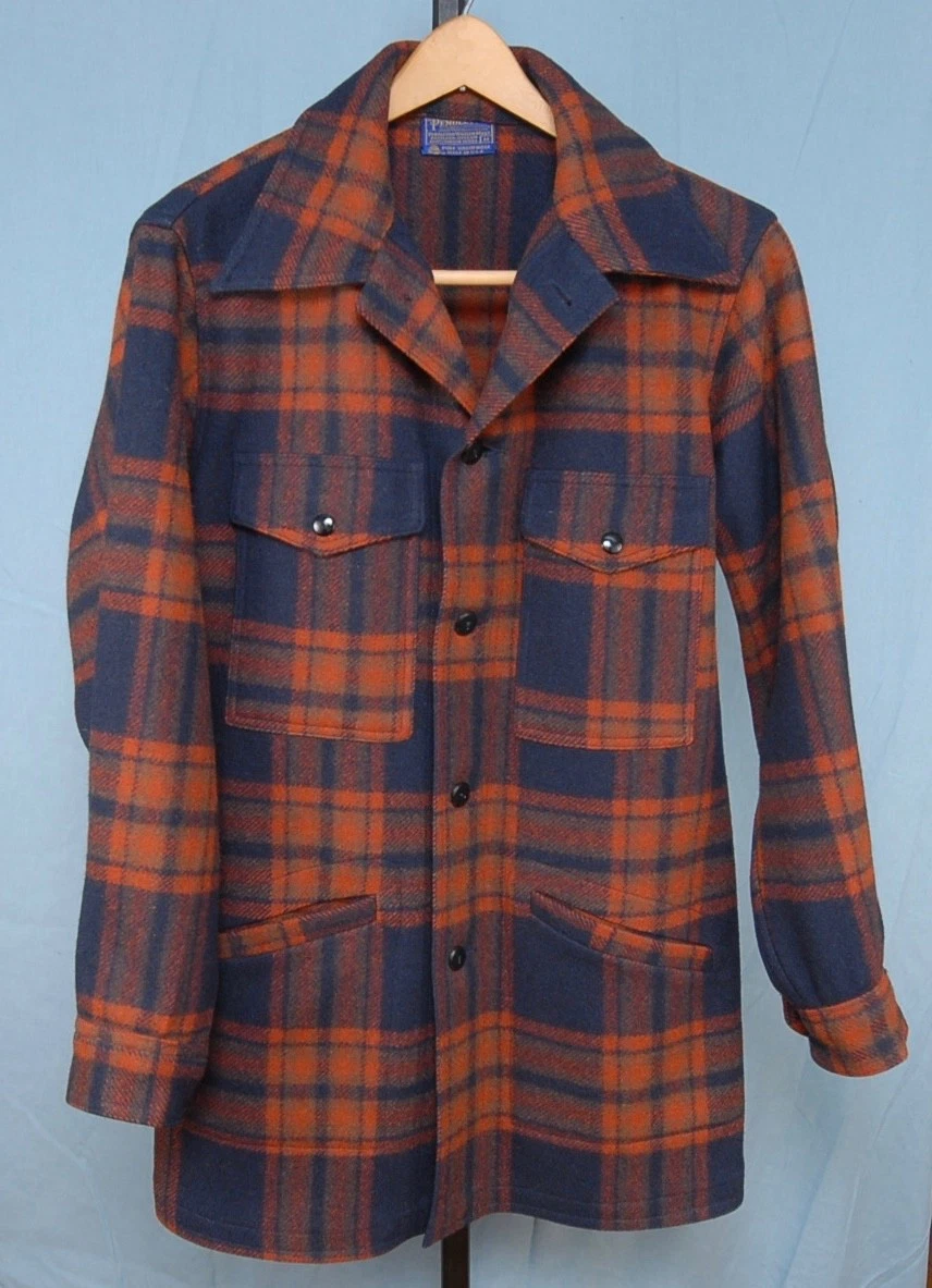 Pendleton Plaid Jacket In Vintage Outerwear Coats & Jackets For