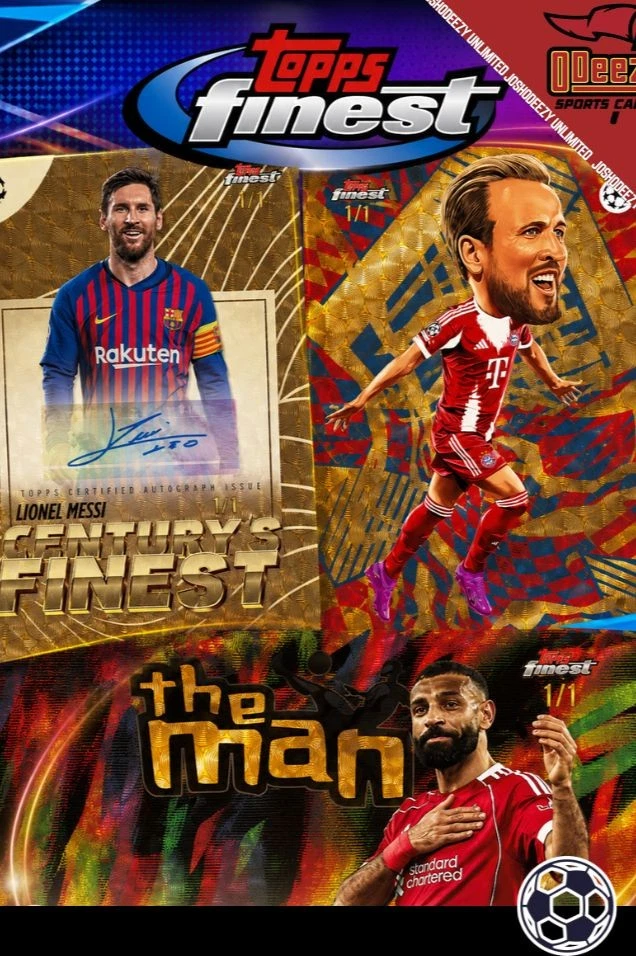 2025-26 Topps Finest UEFA Club Soccer TRIPLE PYP #2033