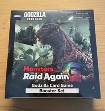 Godzilla Card Game GD02 Monsters Raid Again Set 2 Booster Box Factory Sealed