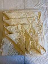 Laura Ashley Lifestyle Cotton Polyester Throw Blanket Quilted Queen 94  x 86  