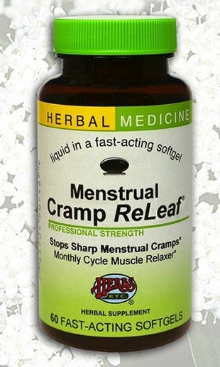 Herbs Etc Cramp ReLeaf (менструальный) 60 мягких таблеток