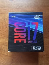 Intel Core i7-9700K Core i7 9th Gen Unlocked Processor LGA1151 CPU NEW