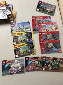 Lego Instruction Manual Lot - Scooby Doo Creator Ninjago Friends Lego Movie