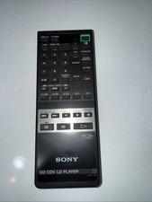 Sony Remote RMT-101 Look for your model number in the description.