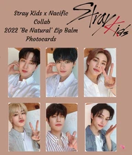 Stray Kids Nacific 'Be Natural' Lip Balm 2022 Photocards SKZ KPop