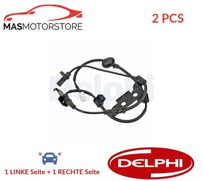 ABS SENSOR DREHZAHLFÜHLER PAAR HINTEN DELPHI SS21554-12B1 2PCS I NEU