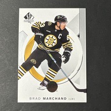 2024-25 SP Authentic Hockey Brad Marchand Bruins #9