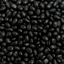 Black Licorice Jelly Beans - 2 Pound Bulk Pack - Old-Fashioned Candy